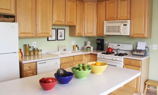 A Clean Organized Kitchen.