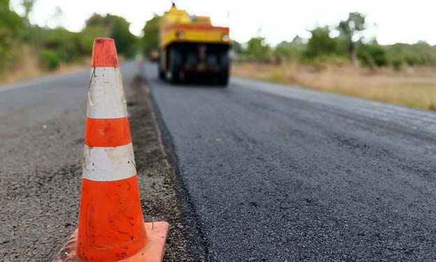 Road Paving Blacktop.